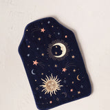 Celestial Hot Water Bottle - Navy