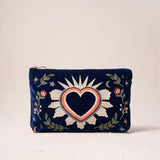 Celestial Heart Everyday Pouch - Navy