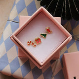 Christmas Gift 1PCS Earring - Silver