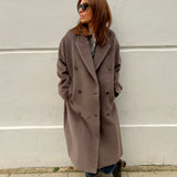 Flora Coat - Military Grey