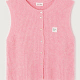 East Knit Vest - Orchid Melange