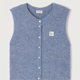 East Knit Vest - Hurricane Melange