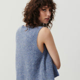 East Knit Vest - Hurricane Melange