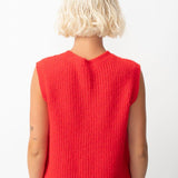 East Knit Vest - Pepper Melange