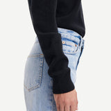 Boston O-neck Sweater - Black