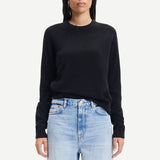 Boston O-neck Sweater - Black