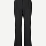 Salot Trousers - Black Pinstripe