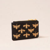 Honey Bee Card Holder - Charcoal