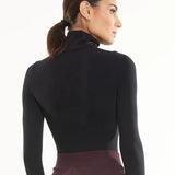 Ballet Turtleneck Bodysuit - Black