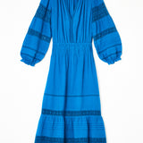 Loretta Midi Dress - Blue