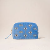 Mystical Eye Makeup Bag - Caribbean Blue