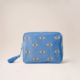 Mystical Eye Wash Bag - Caribbean Blue