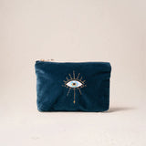 Mystical Eye Mini Pouch - Ink Blue