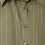 Okyrow Shirt - Olive Striped