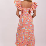 Aryel Long Dress - Merida Printemps