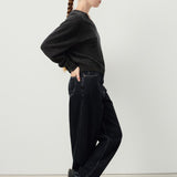 Raxow V-Neck Jumper - Charcoal