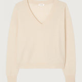 Raxow V-Neck Jumper - Naturel