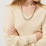 Raxow V-Neck Jumper - Naturel