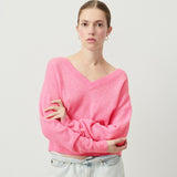 Raxow V-Neck Jumper - Princess Melange