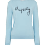 Rhapsody Chainstitch Jumper - Fifth Elment Blue