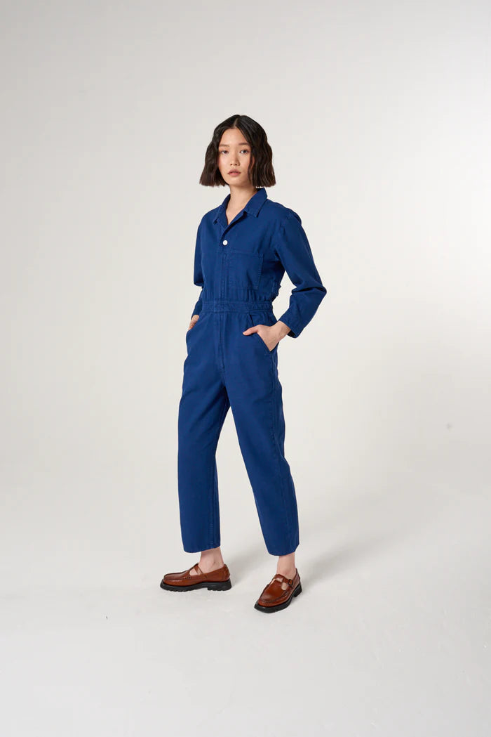 Seventy + Mochi Indie Jumpsuit - Workwear Blue – Ediit