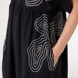 Alba Dune Dress - Black