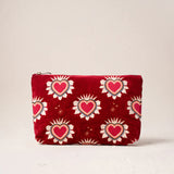 Sacred Hearts Everyday Pouch - Rouge