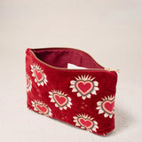 Sacred Hearts Everyday Pouch - Rouge