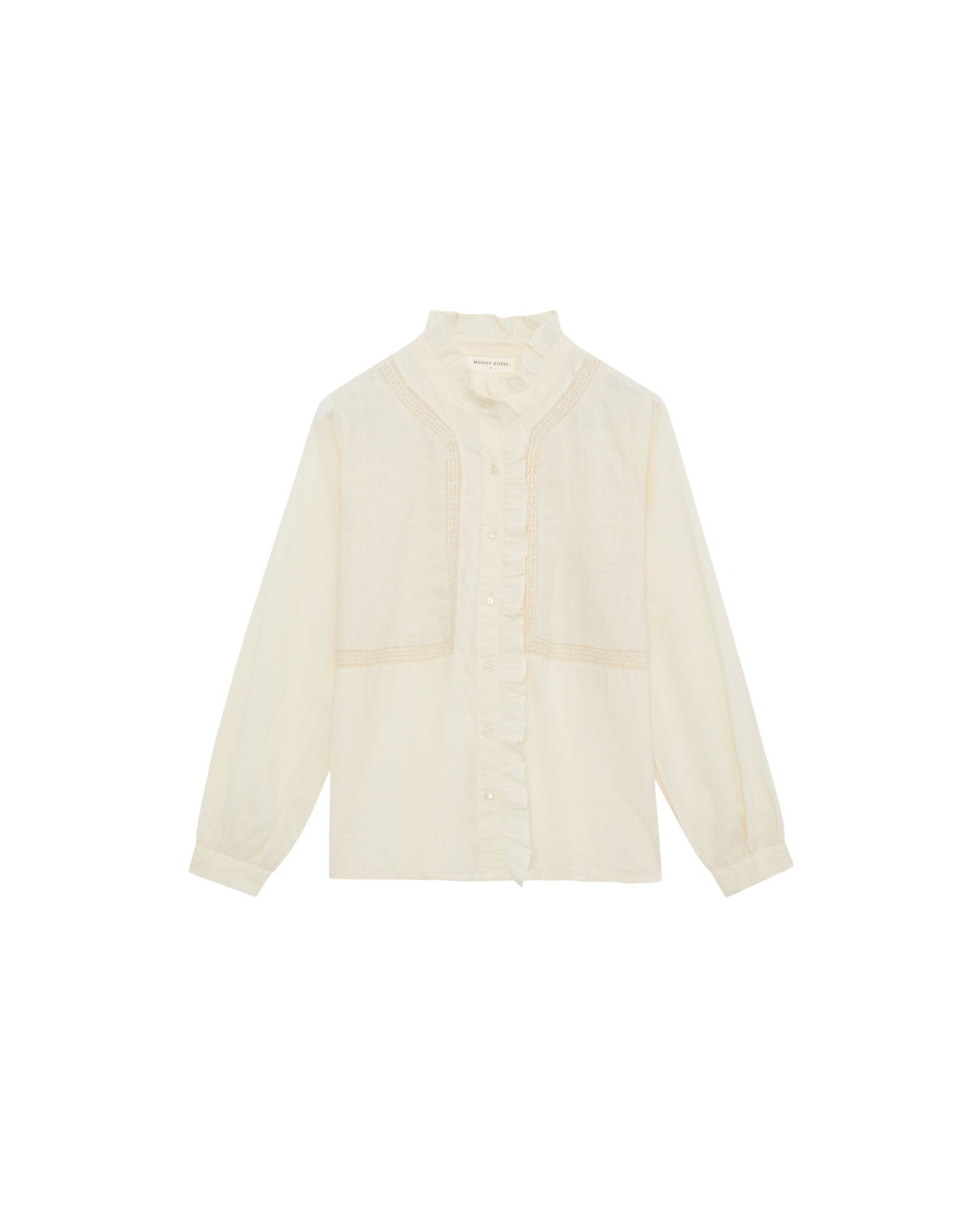 Maison Hotel Riya Blouse - Ivory – Ediit