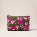 Wild Tiger Everyday Pouch - Fern Green