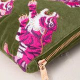 Wild Tiger Everyday Pouch - Fern Green