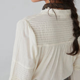 Agueda Blouse - Romance Bone