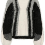 SafiGZ Cardigan - Black/Grey Multi