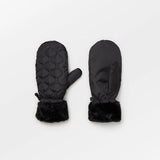 Makara Puff Mittens - Black