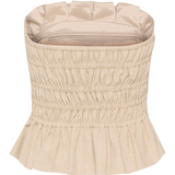 GZdecy Corset Top - Light Sand Melange