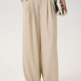 GZdecy Trousers - Light Sand Melange