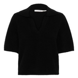 GZalpha Polo Jumper - Black