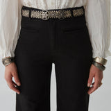 Labyrint Belt - Black/White