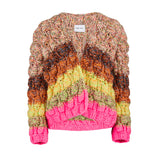 Arena Rainbow Cardigan - Pink Multi