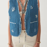 Telma Vest - Blue Simone