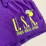 USA Shorts - Purple