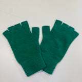 Fingerless Gloves - Grass Green