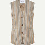 Saleni Waistcoat - Lead Gray St