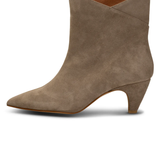 Paula Boot Suede - Taupe