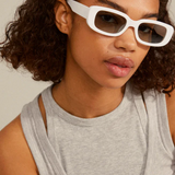 Yansel Sunglasses - White