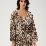 GZleora Cardigan - Light Leopard