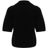 GZalpha Polo Jumper - Black