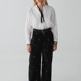 Yves Blouse - Tuxedo Off White