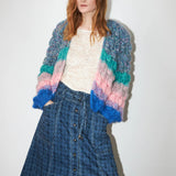 Arena Rainbow Cardigan - Blue Multi