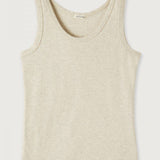 Bozy Tank Top - Melange Cream